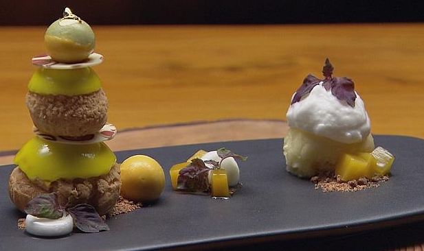 CHEF TANIA CHRISTY FROM OM NOM SHOWS HER PASTRY GENIUS ON MASTERCHEF