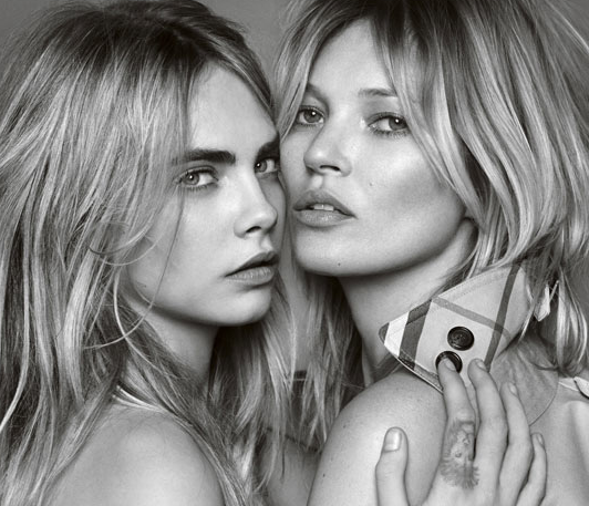 BRIT IT GIRLS COMBINE FOR THE LAUNCH OF MY BURBERRY