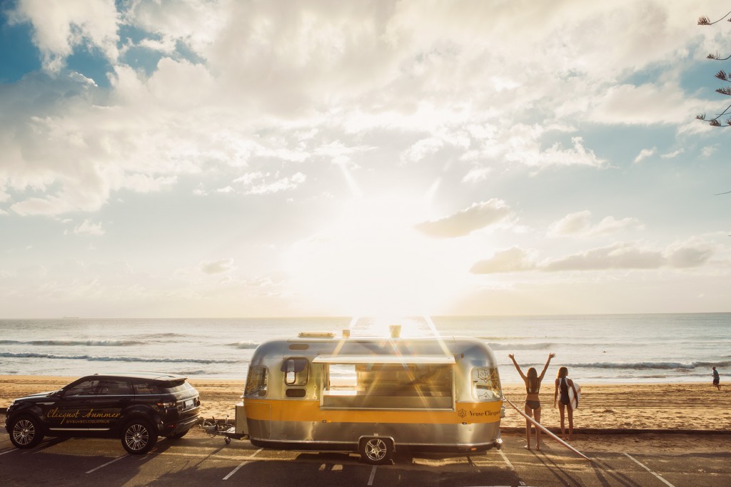 VEUVE CLICQUOT AIRSTREAM POPS INTO SUMMER