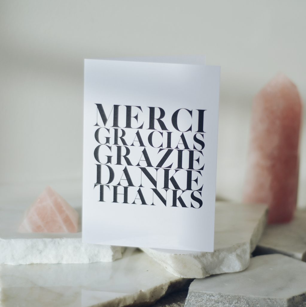 MERCI CARDS - Couturing.com
