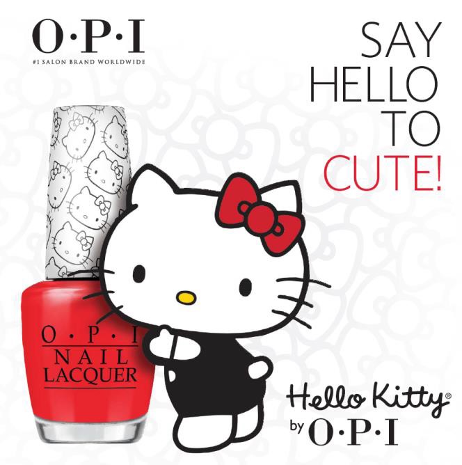 HELLO KITTY BY O.P.I