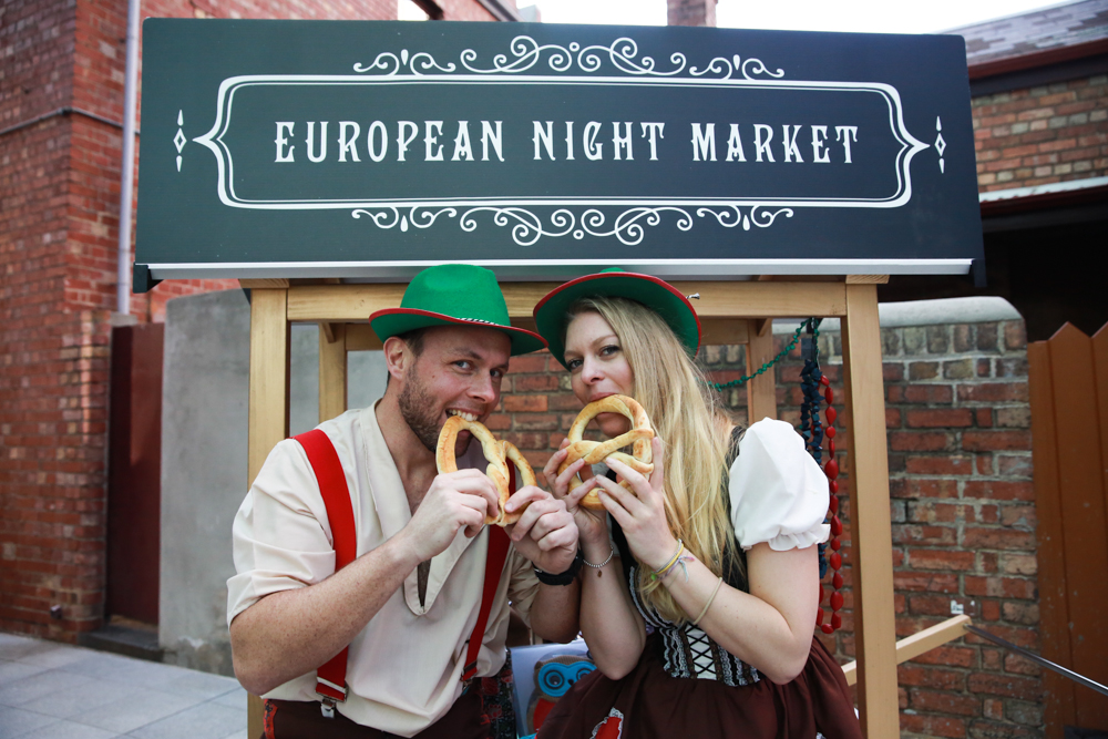 MADAME BRUSSELS LANE EUROPEAN NIGHT MARKET FLIES INTO TOWN FOR FOUR FRIDAYS