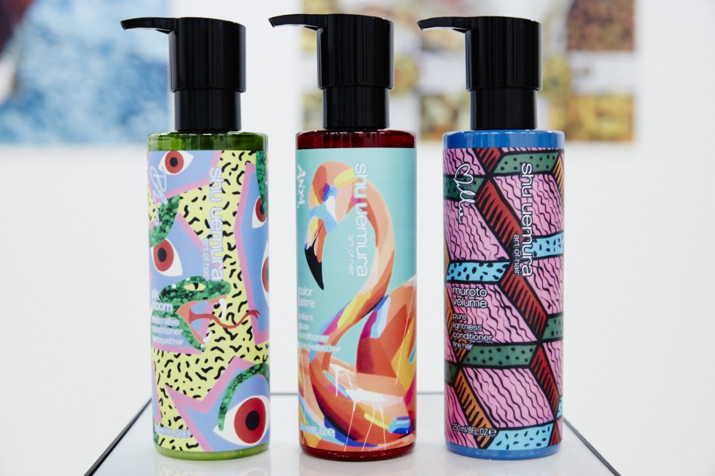 BEHIND THE ART OF SHU UEMURA LIMITED EDITION ART SERIES COLLECTION