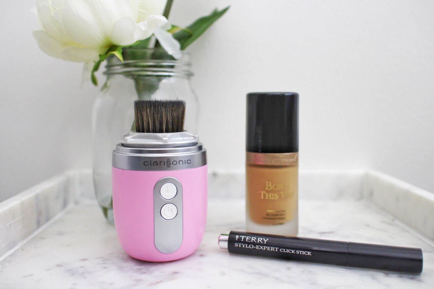 BEAUTY EDITOR LOVES: TOO FACED FOUNDATION, CLARISONIC SONIC FOUNDATION BRUSH AND BY TERRY CONCEALER