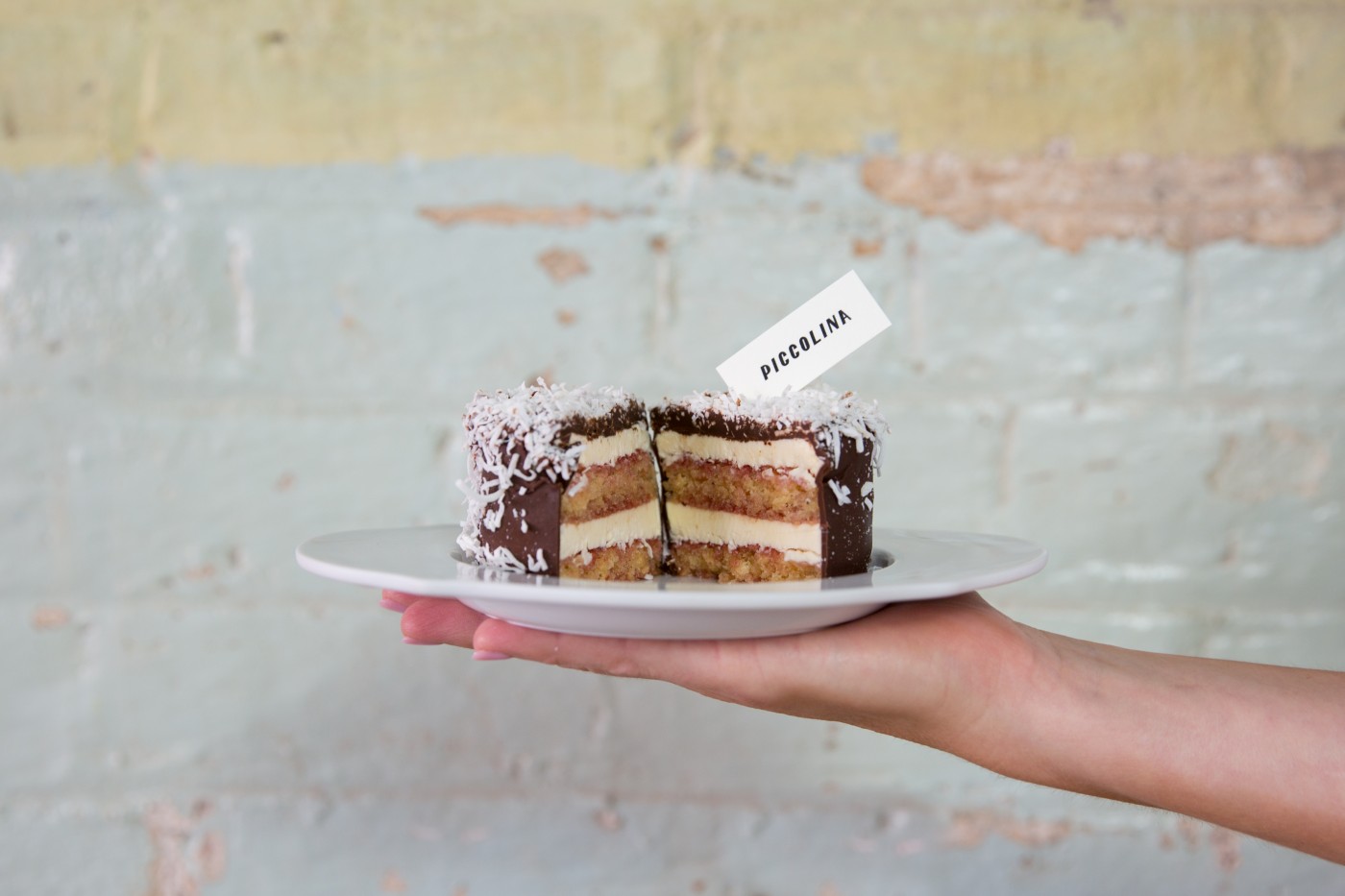CELEBRATE AUSTRALIA DAY WITH A LAMINGTON LOG FROM PICCOLINA GELATERIA
