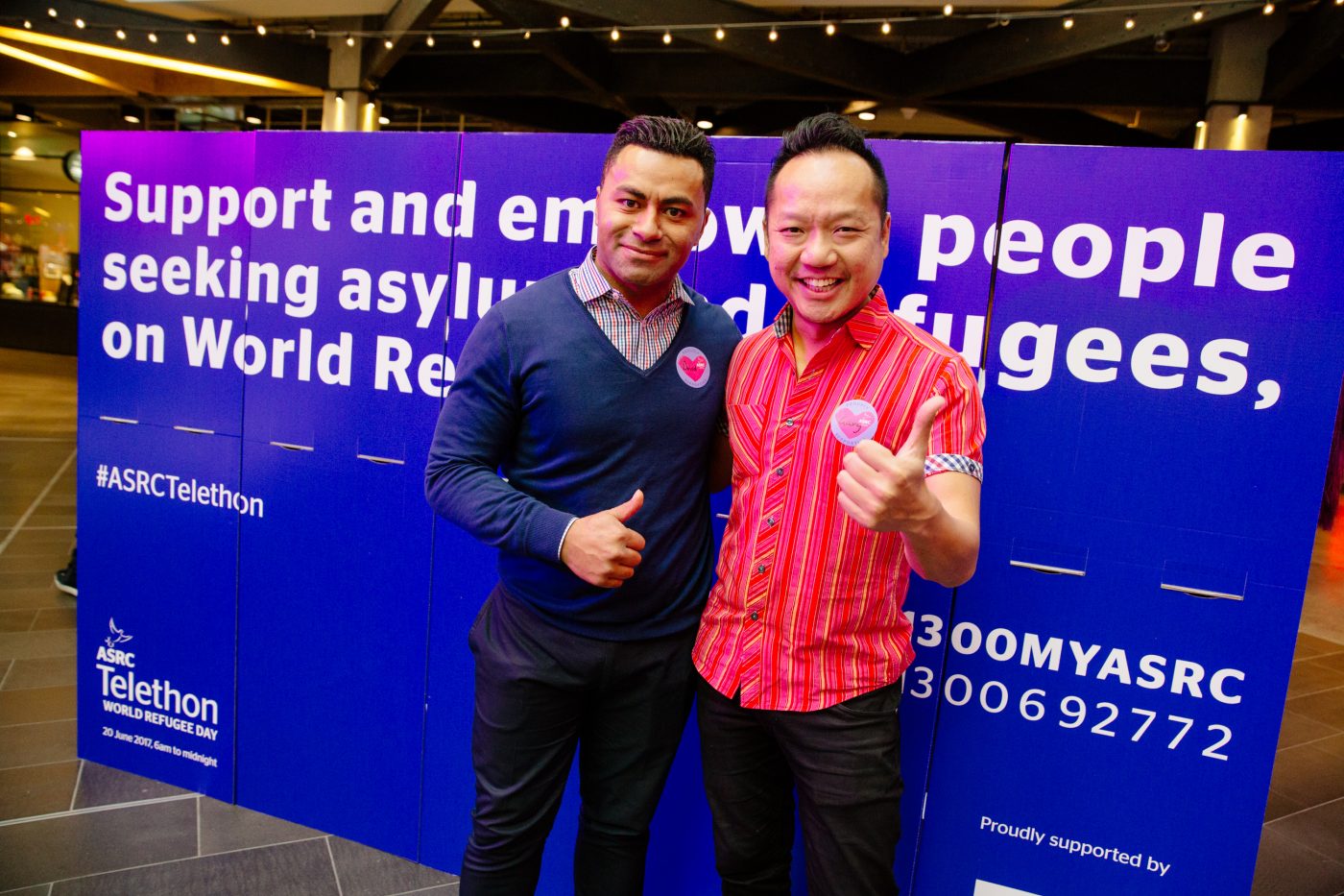WORLD REFUGEE DAY WITH THE ASYLUM SEEKER RESOURCE CENTRE AT HIGHPOINT SHOPPING CENTRE