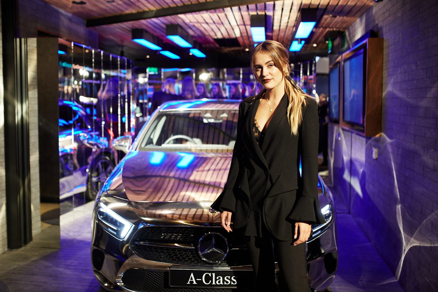 INSIDE THE MERCEDES-BENZ A CLASS LAUNCH