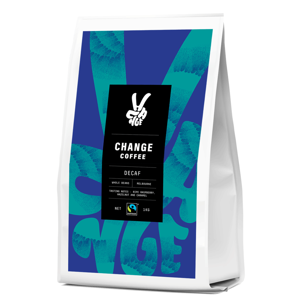 CHANGE THE WORLD WITH YOUR COFFEE