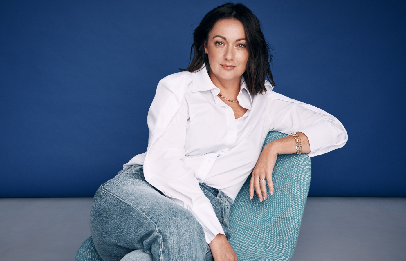 CELESTE BARBER, THE OFFICIAL AMBASSADOR OF THE 2021 WHITE SHIRT CAMPAIGN BY WITCHERY AND OCRF