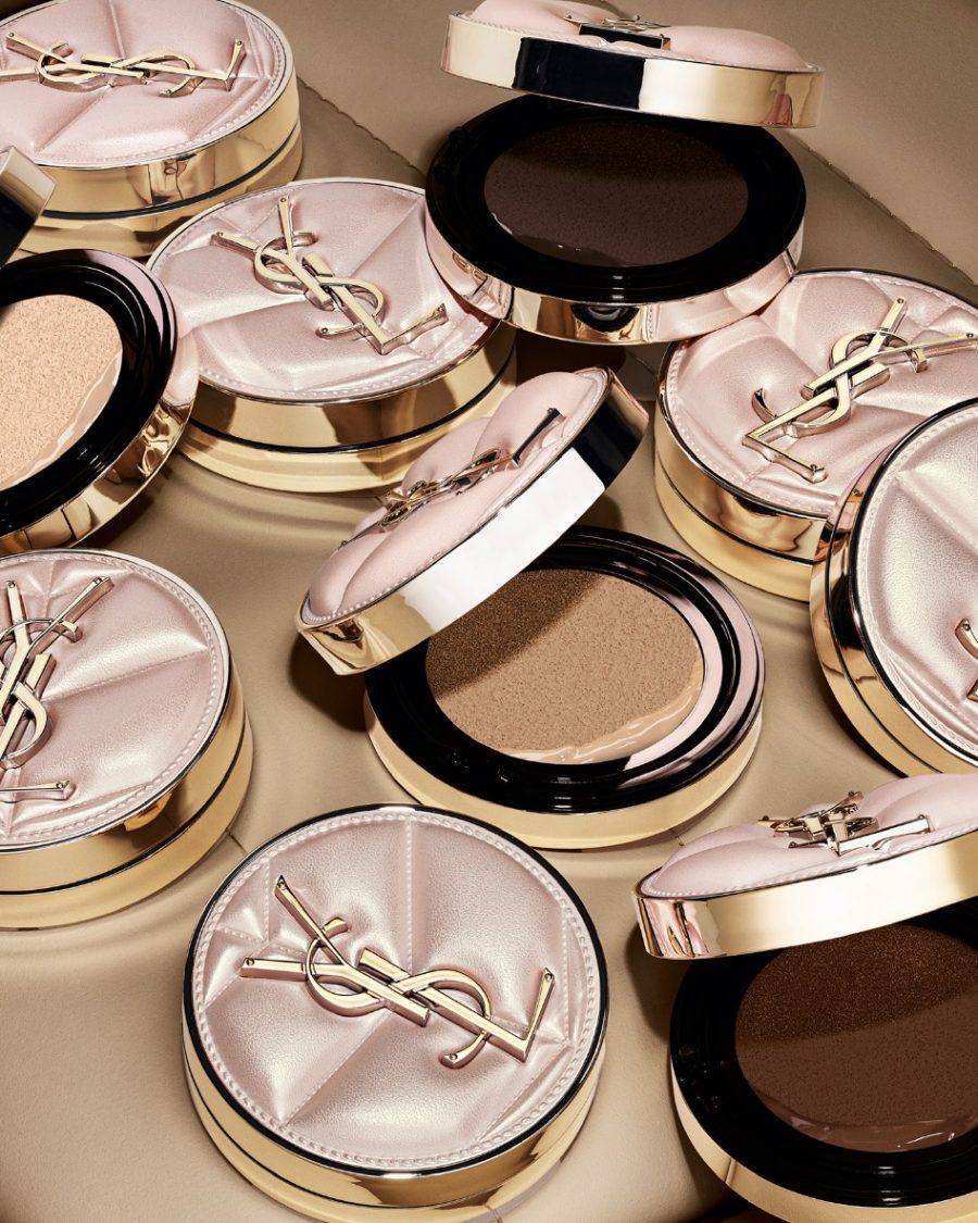 YSL BEAUTY’S NEW CUSHION FOUNDATION IS THE CLUTCH SIZED COMPLEXION FIX WE’VE BEEN WAITING FOR